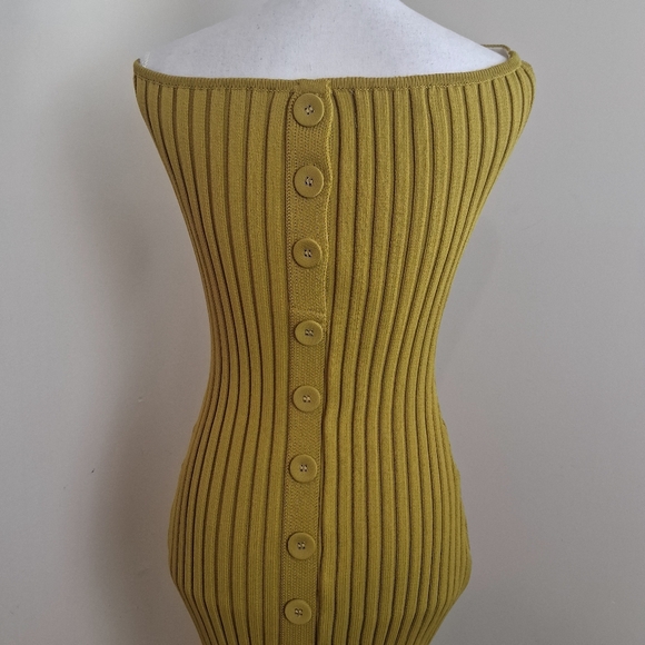 Hanifa Roxi Knit Tube Maxi Dress Size XL NWT - Picture 5 of 10